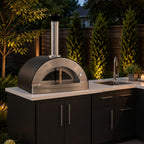 Forno Venetzia Torino 200 40-Inch Countertop Outdoor Wood-Fired Pizza Oven